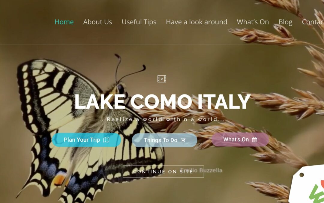 Progetto e formazione per Visit Lake Como Italy