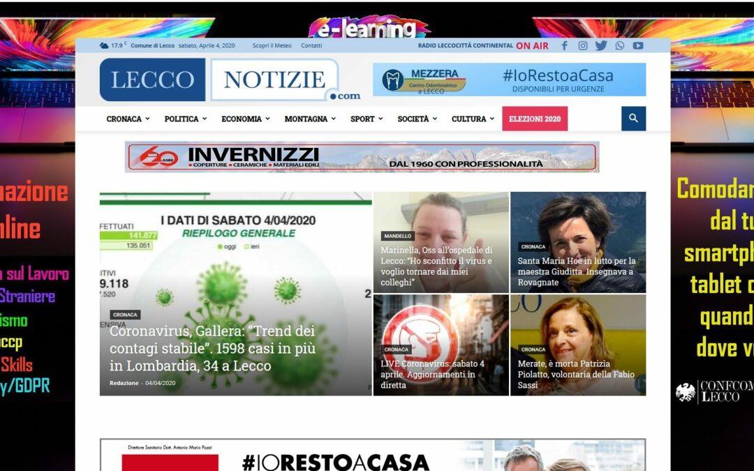 Lecco Notizie user experience