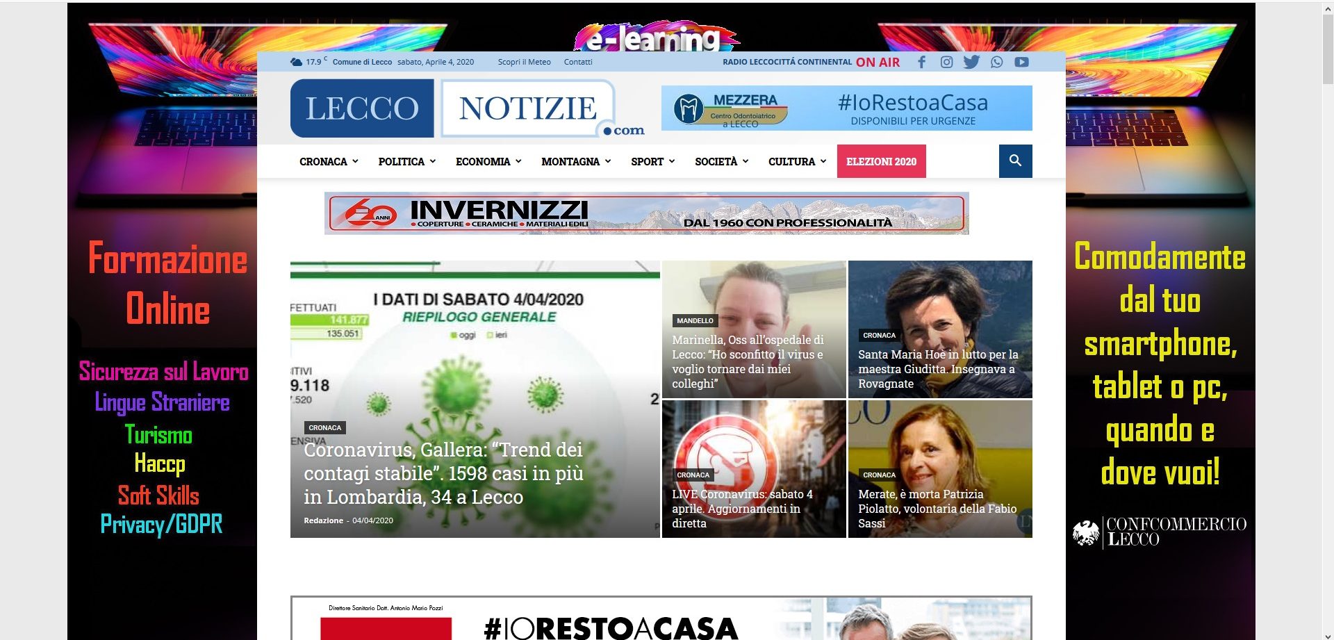 Lecco Notizie user experience Lecco Notizie user experience