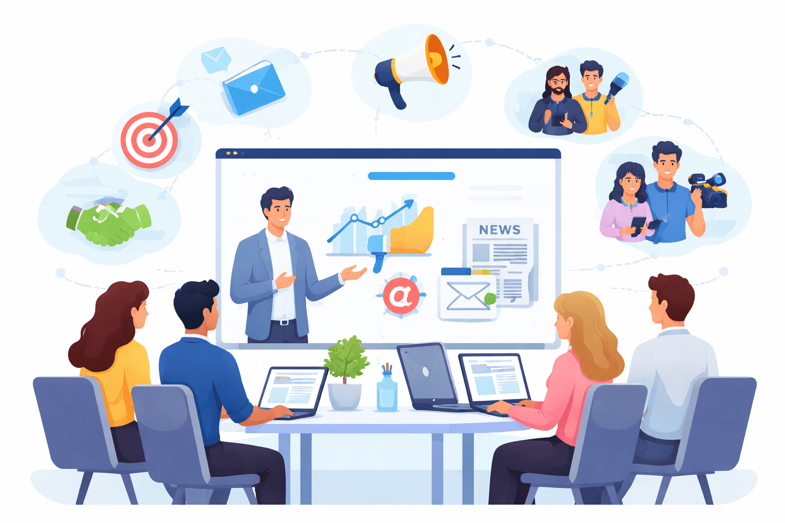 Home 1 Webinar Digital PR e relazioni con i media con oltre 70 partecipanti